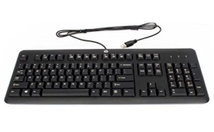 HP keyboard USB Norwegian Black (672647-093)