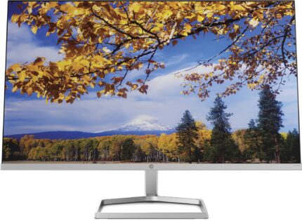 HP M27f computer monitor 68.6 cm (27") 1920 x 1080 pixels Full HD LCD Black, Silver (2G3D3AA#ABB)