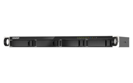 QNAP TS-435XEU NAS Rack (1U) Ethernet LAN Black, Grey CN9131