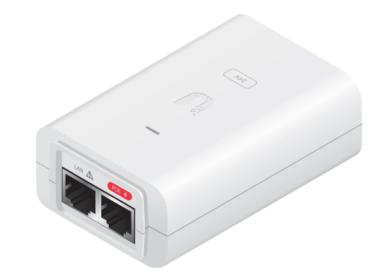 XzI60i9iaEOAI-jVeuEtwQ.c-r.jpg Ubiquiti POE-24-30W-G-WH PoE adapter Gigabit Ethernet 24 V