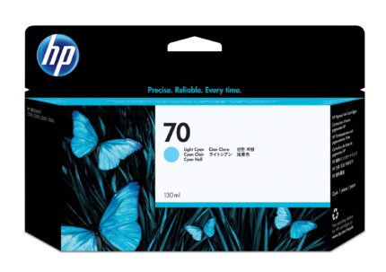 HP /70 Ink cartridge light cyan 130ml for HP DesignJet Z 2100/3100/3200/5200 (C9390A)