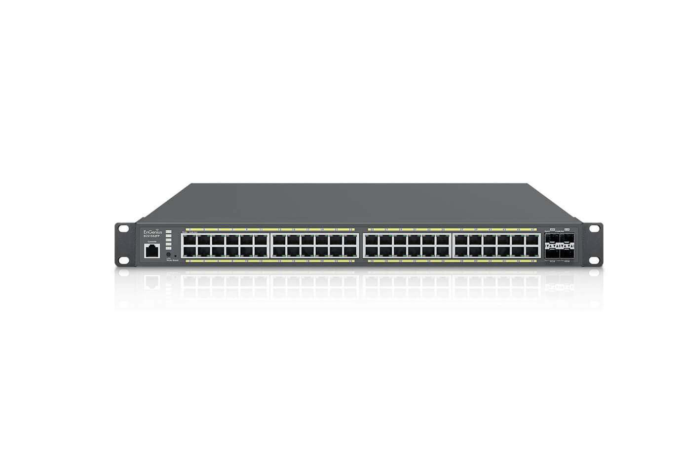 Y8MqTNZ3UCLMApwcYP5Eg.c-r.jpg EnGenius CloudSwitch L2Plus 48 Full PoE (ECS1552FP)