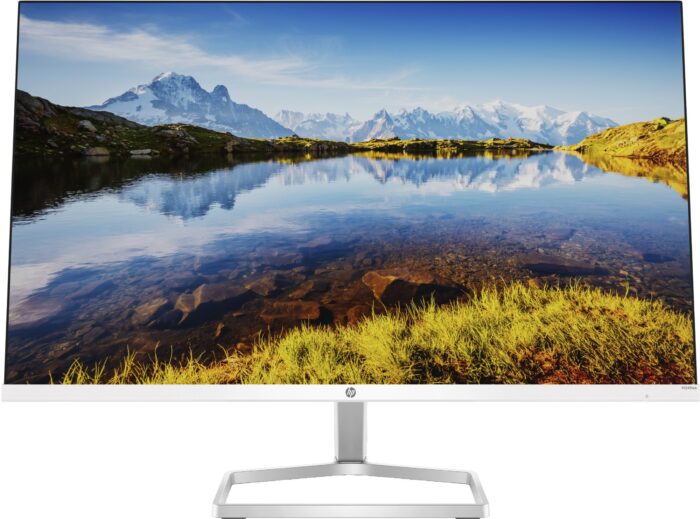 HP M24fwa computer monitor 60.5 cm (23.8") 1920 x 1080 pixels Full HD LCD Silver, White (34Y22AA#ABB)