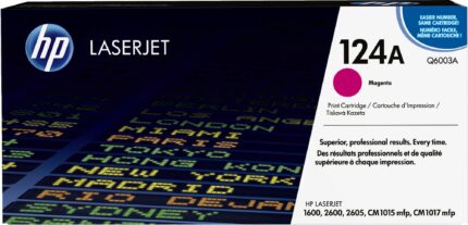 HP 124A Toner cartridge magenta, 2K pages/5% for HP Color LaserJet 2600 (Q6003A)