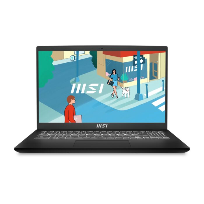 MSI Modern 15 H B13M-003UK Laptop 39.6 cm (15.6") Full HD Intel Core i7 i7-13700H 16 GB DDR4-SDRAM 512 GB SSD Wi-Fi 6E (802.11ax) Windows 11 Home Black