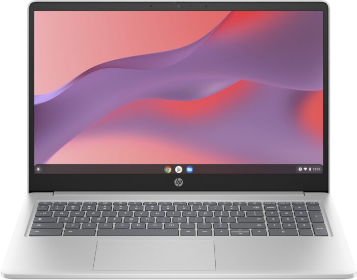 HP Chromebook 15a-nb0000na 39.6 cm (15.6") Full HD Intel Core i3 i3-N305 4 GB LPDDR5-SDRAM 128 GB eMMC Wi-Fi 6 (802.11ax) ChromeOS Silver (893F6EA#ABU)