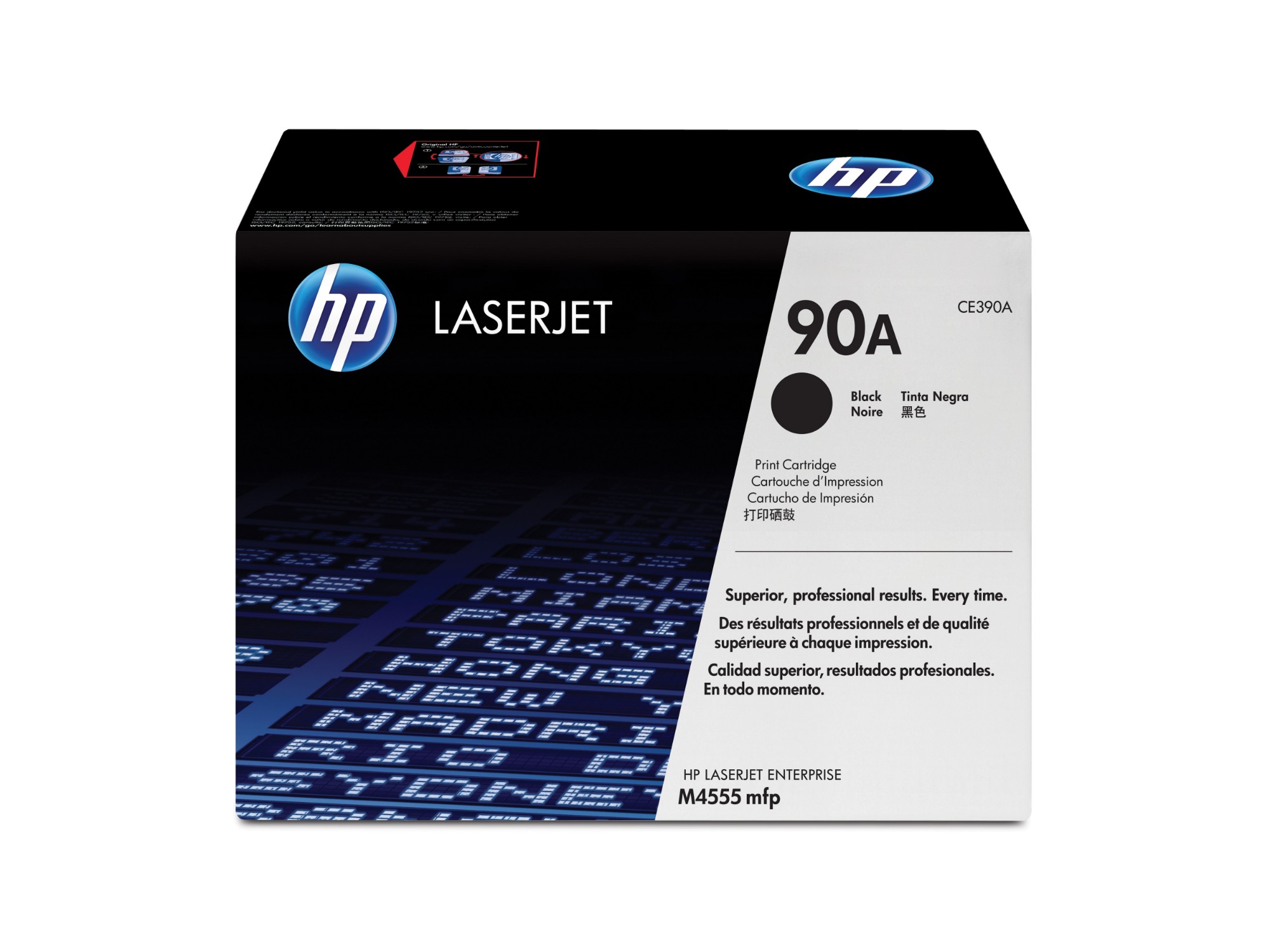 YNvsKs-Wb0S1E8DMbSkGlg.c-r.jpg HP 90A Toner cartridge black, 10K pages ISO/IEC 19752 for HP LaserJet M 4555/601/602 (CE390A)