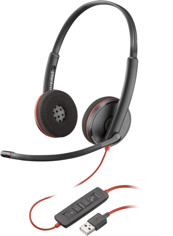 POLY Blackwire 3220 Stereo USB-A Headset