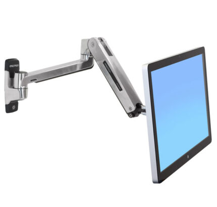 Ergotron LX HD Sit-Stand 116.8 cm (46") Silver Wall (45-383-026)