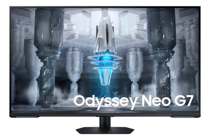 Samsung Odyssey Neo G7 computer monitor 109.2 cm (43") 3840 x 2160 pixels 4K Ultra HD LED White