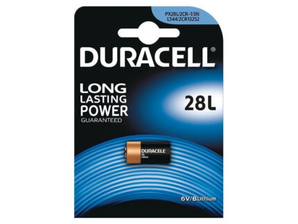 Duracell 6v Lithium Photo Battery 1 Pack (PX28L)