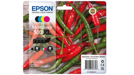 Epson C13T09R64010/503XL Ink cartridge multi pack Bk,C,M,Y high-capacity 550pg + 3x470pg Pack=4 for Epson XP-5200 (C13T09R64010)