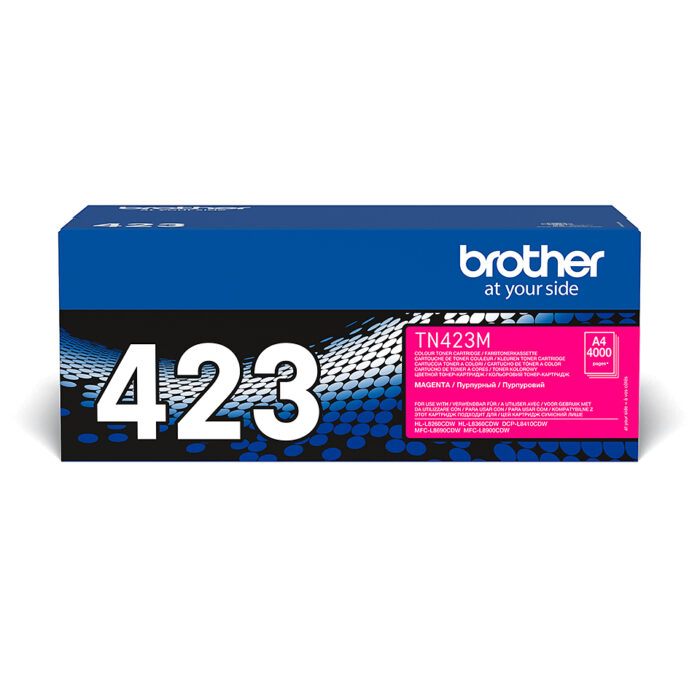 Brother TN-423M Toner-kit magenta high-capacity, 4K pages ISO/IEC 19752 for Brother HL-L 8260/8360 (TN423M) - Image 1