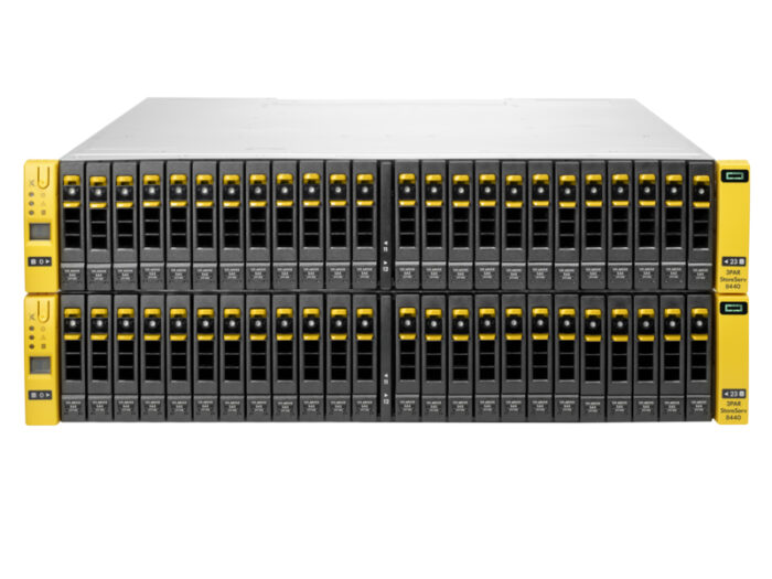 HPE 3PAR 8440 Storage server Rack (4U) Ethernet LAN Black, Yellow (H6Z13B)