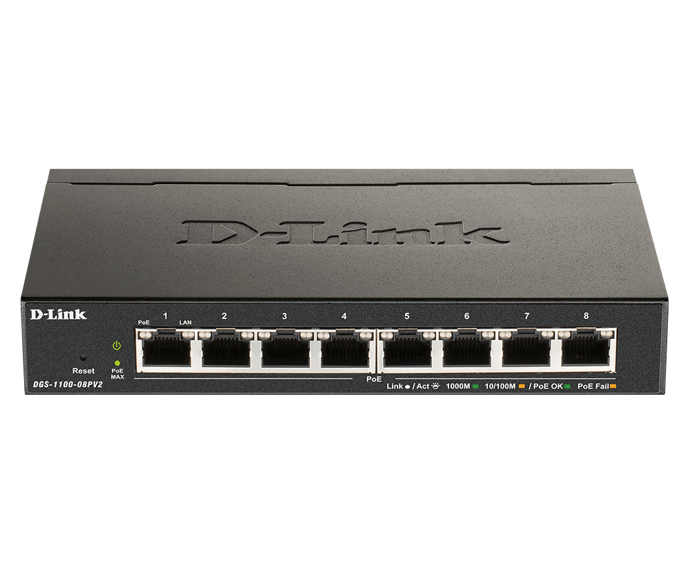 YxnUlw_ZfkqsObzCZrB70A.c-r.jpg D-Link DGS-1100-08PV2 network switch Managed L2/L3 Gigabit Ethernet (10/100/1000) Power over Ethernet (PoE) Black (DGS-1100-08PV2)