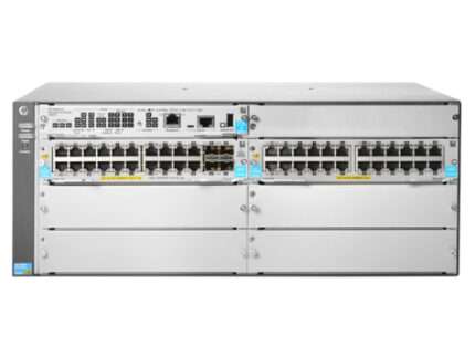 HPE 5406R 44GT PoE+ & 4-port SFP+ (No PSU) v3 zl2 Managed L3 Gigabit Ethernet (10/100/1000) Power over Ethernet (PoE) 4U Grey (JL003A)