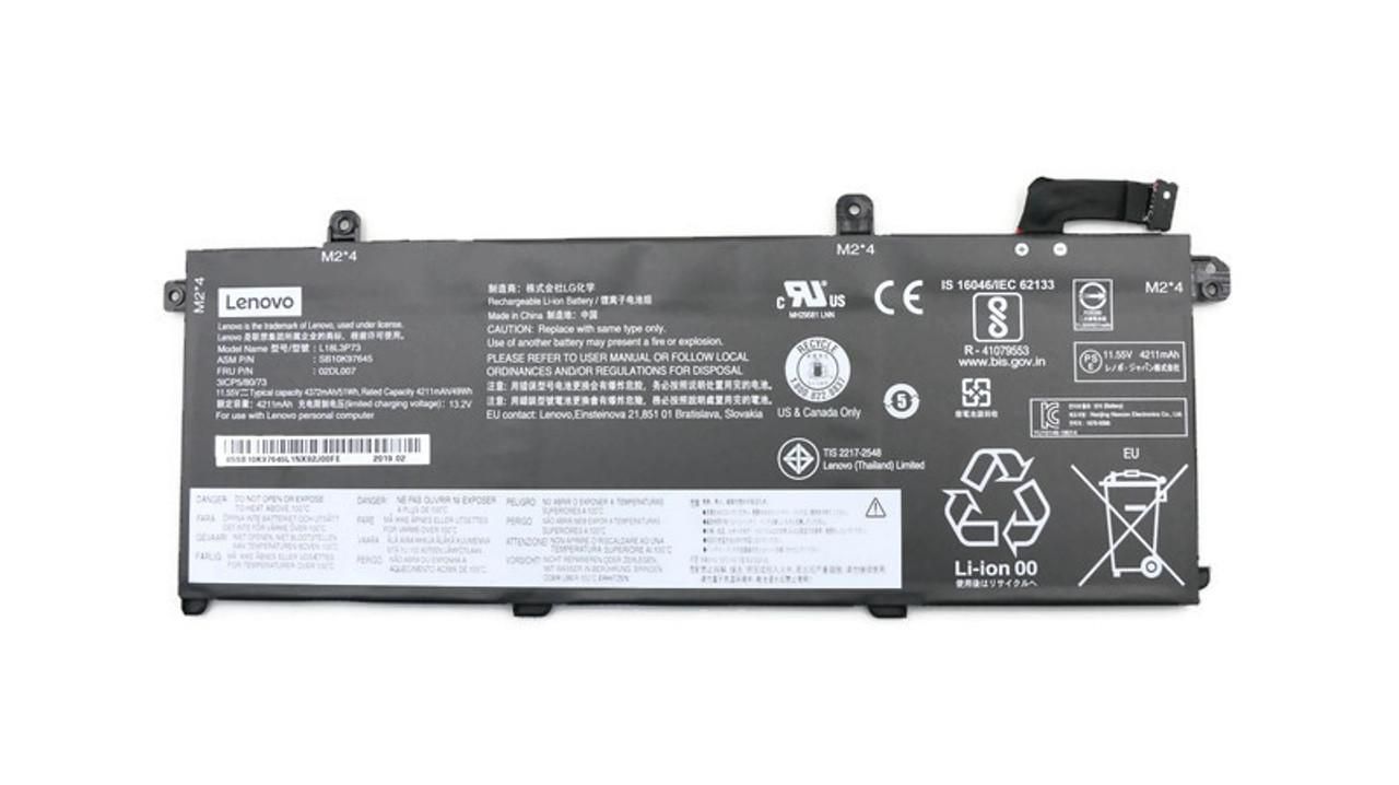 ZBBRU4E4i0CI86C5AOgDjQ.c-r.jpg Lenovo Internal, 3c, 50Wh, LiIon, SMP Battery, Lenovo (5B10W13906)