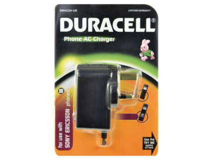 Duracell AC Phone Charger-Sony-Ericsson (DMAC04-UK)