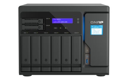 QNAP TS-855X SAN Tower Ethernet LAN Black C5125