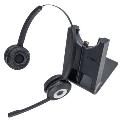 Jabra Pro 920 Duo Headset Wireless Head-band Office/Call center Black (920-29-508-101)