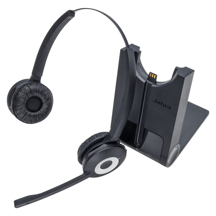 Jabra Pro 920 Duo Headset Wireless Head-band Office/Call center Black (920-29-508-101)