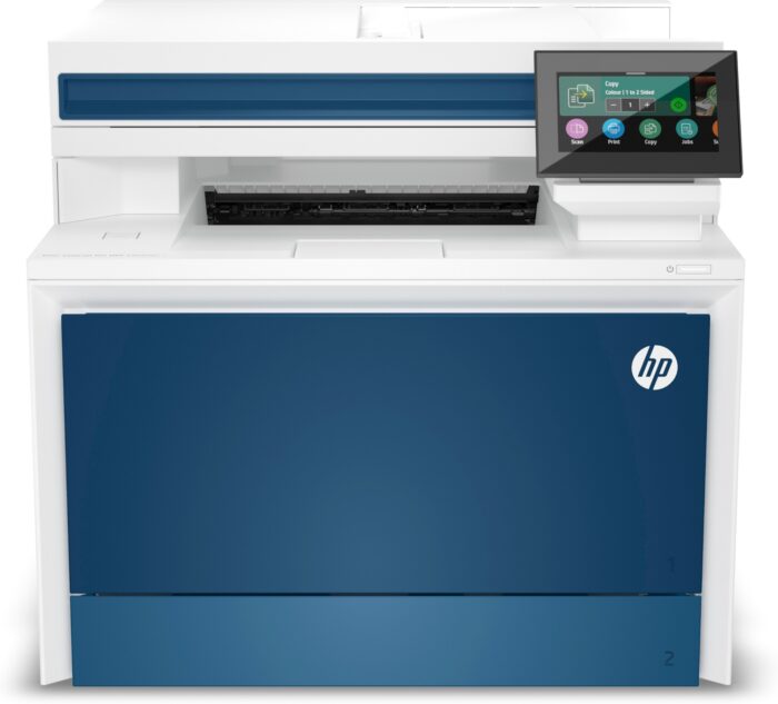 HP Color LaserJet Pro MFP 4302fdw Printer, Color, Printer for Small medium business, Print, copy, scan, fax, Wireless; Print from phone or tablet; Automatic document feeder (5HH64F#B19)