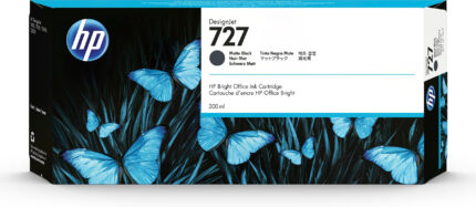 HP/727 Ink cartridge black matt 300ml for HP DesignJet T 920/930 (C1Q12A)