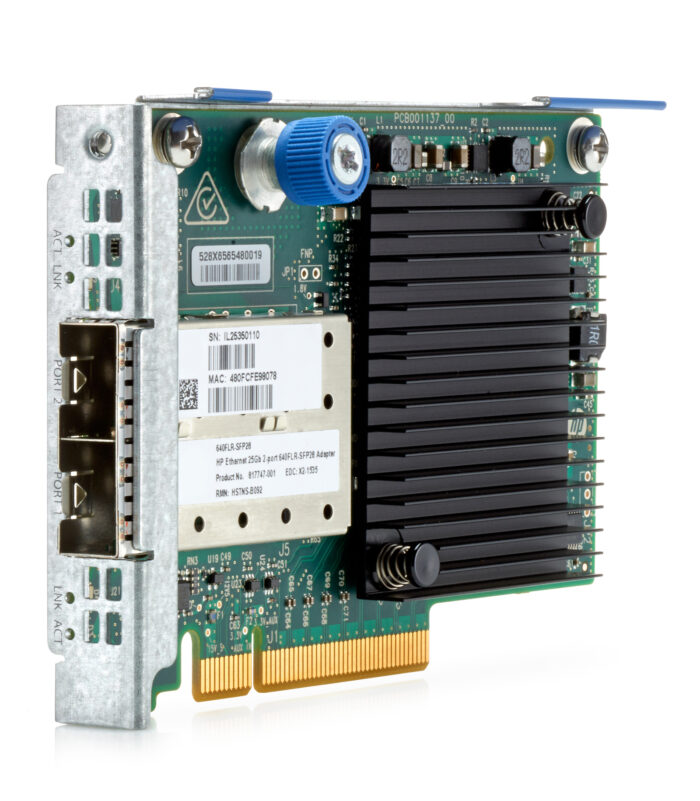 Hewlett Packard Enterprise Ethernet 10/25Gb 2-port FLR-SFP28 MCX4121A-ACFT Internal 100000 Mbit/s (817749-B21B)