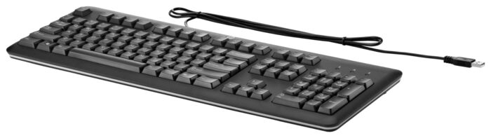 HP QY776AA keyboard USB Black (QY776AA#B13)