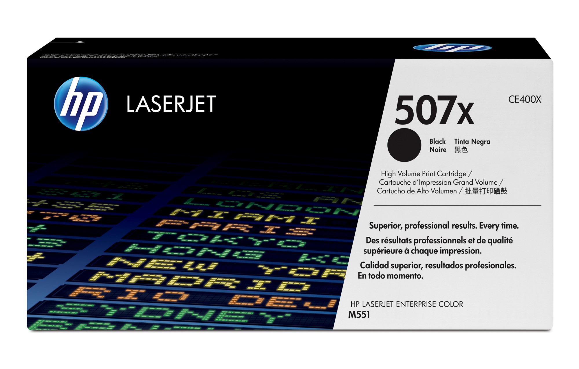 a7l6Ka45fkKBxLDEkA7Zbw.c-r.jpg HP 507X Toner cartridge black high-capacity, 11K pages ISO/IEC 19798 for HP LaserJet EP 500 (CE400X)