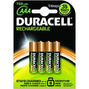 Duracell HR3-B household battery Rechargeable battery AAA Nickel-Metal Hydride (NiMH) (HR3-B)