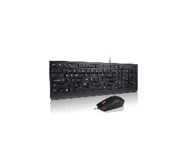 Lenovo 4X30L79921 keyboard Mouse included USB QWERTY UK English Black (4X30L79921)