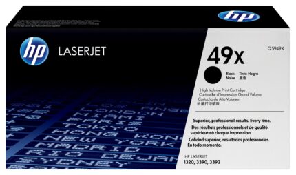 HP 49X Toner cartridge black, 6K pages ISO/IEC 19752 for Canon LBP-3300 (Q5949X)