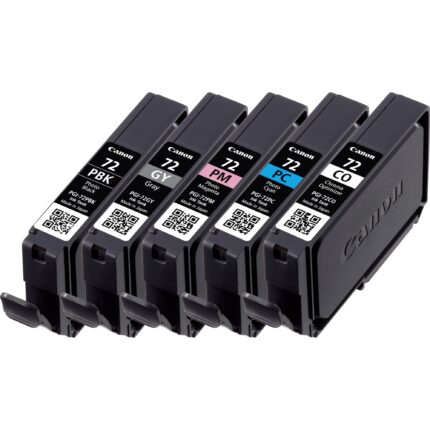Canon 6403B007/PGI-72 Ink cartridge multi pack PBK,GY,PM,PC,CO 5x14ml Pack=5 for Canon Pixma Pro 10 (6403B007)