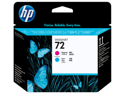 HP /72 Printhead magenta + cyan for HP DesignJet T 1100/1200/1300/620 (C9383A)