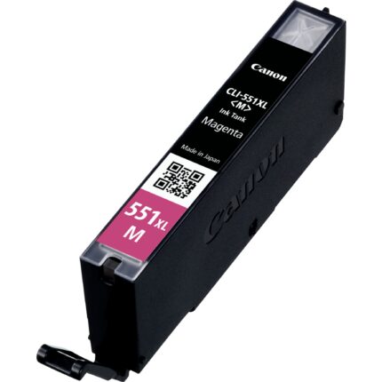 Canon 6445B001/CLI-551MXL Ink cartridge magenta high-capacity, 680 pages ISO/IEC 24711 313 Photos 11ml for Canon Pixma IP 8700/IX 6850/MG 5450/MG 6350/MX 725 (6445B001)