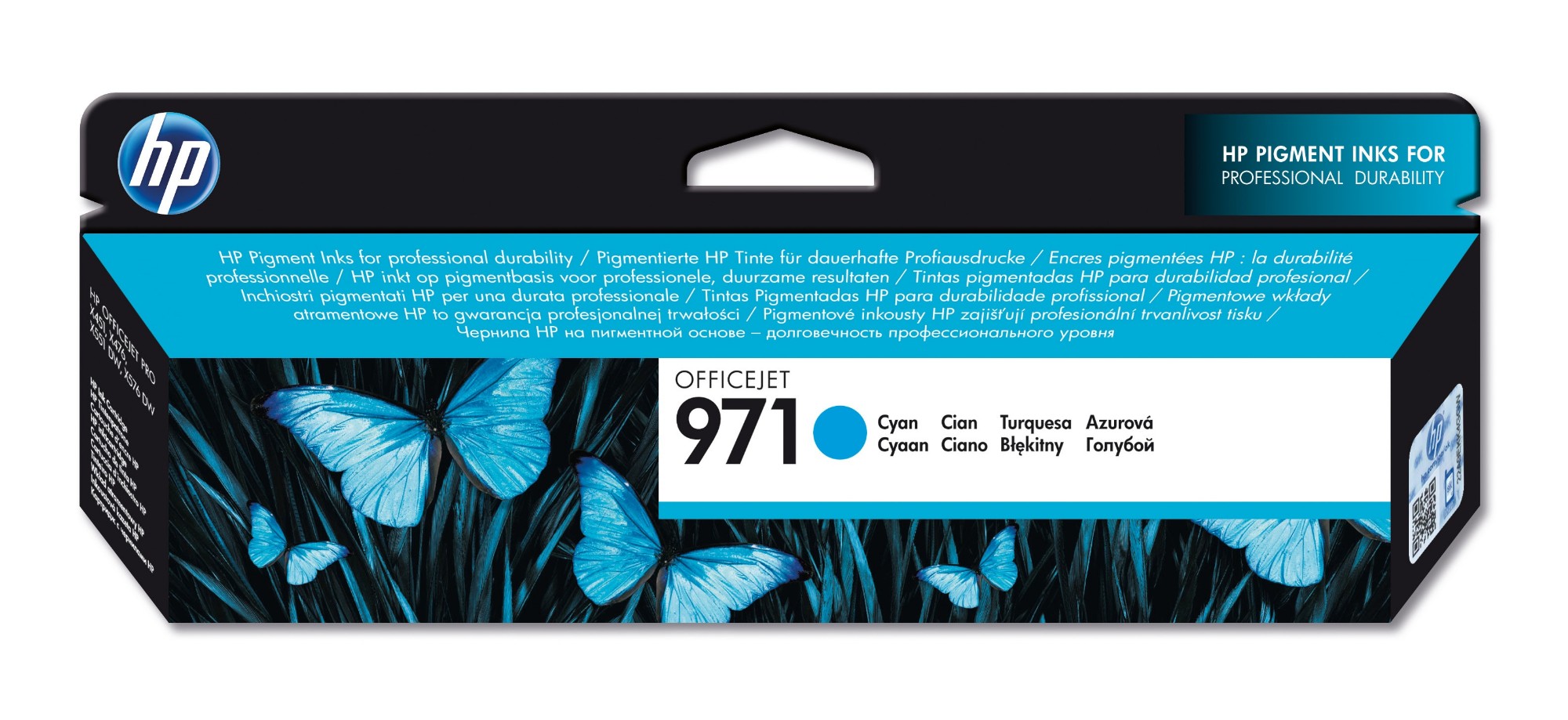 bYIRB7QPyEKMth_XoU_4Kw.c-r.jpg HP 971 Ink cartridge cyan, 2.5K pages ISO/IEC 24711 24.5ml for HP OfficeJet Pro X (CN622AE)