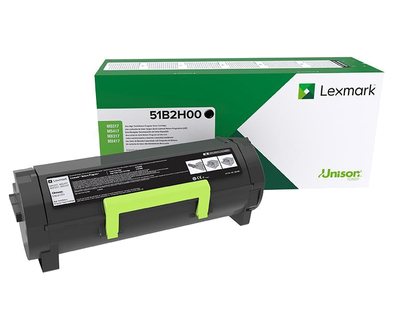 Lexmark 51B2H00 Toner-kit high-capacity return program, 8.5K pages ISO/IEC 19752 for Lexmark MS 417/517 (51B2H00)