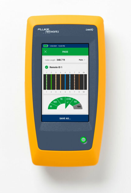 Fluke LIQ-100 network cable tester Twisted pair cable tester (LIQ-100)