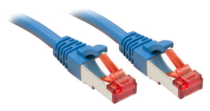 Lindy Cat6 S/FTP 2m networking cable Blue S/FTP (S-STP)