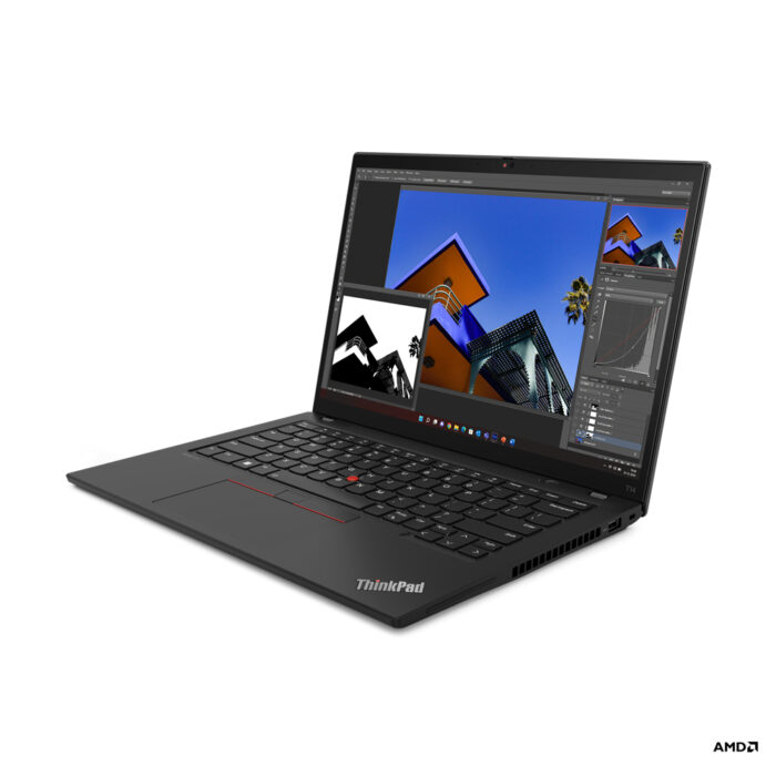 Lenovo ThinkPad T14 Gen 4 (AMD) AMD Ryzen 5 PRO 7540U Laptop 35.6 cm (14") WUXGA 16 GB LPDDR5x-SDRAM 256 GB SSD Wi-Fi 6E (802.11ax) Windows 11 Pro Black