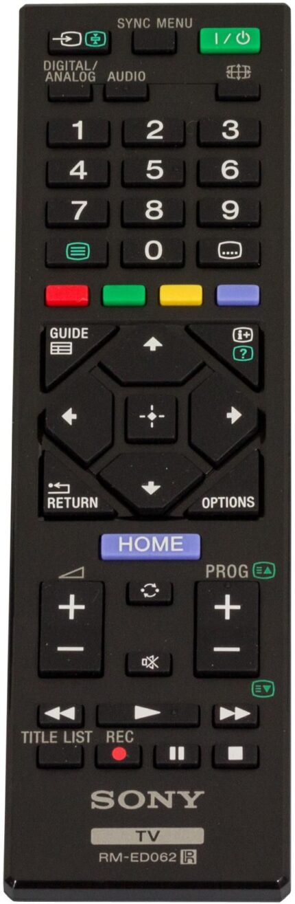 Sony REMOTE (RM-ED062) TCN 17TV018