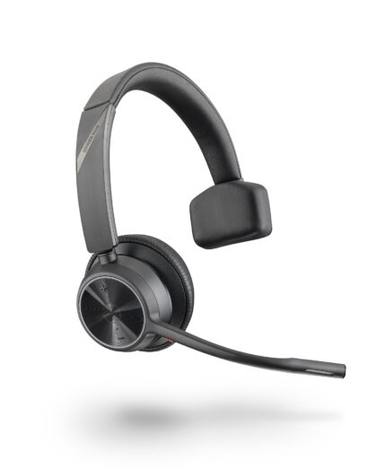 POLY Voyager 4310 UC Headset Wireless Head-band Office/Call center USB Type-A Bluetooth Black