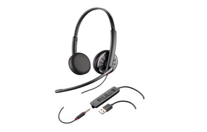 Fujitsu Plantronics Blackwire 325 Headset Wired Head-band Office/Call center Black (S26391-F7139-L352)