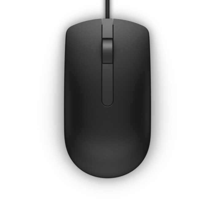 DELL MS116 mouse Ambidextrous USB Type-A Optical 1000 DPI (570-AAIS)