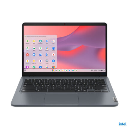 Lenovo 14e Intel N N200 Chromebook 35.6 cm (14") Full HD 8 GB LPDDR5-SDRAM 128 GB eMMC Wi-Fi 6E (802.11ax) ChromeOS Grey (82W60006UK)