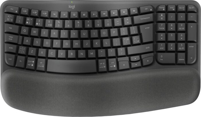 Logitech Wave Keys for Business keyboard RF Wireless + Bluetooth QWERTY UK English Graphite