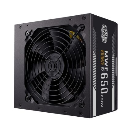 Cooler Master MWE 650 Bronze 230V V2 power supply unit 650 W 24-pin ATX ATX Black (MPE-6501-ACABW-BEU)