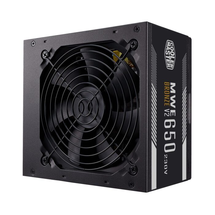 Cooler Master MWE 650 Bronze 230V V2 power supply unit 650 W 24-pin ATX ATX Black (MPE-6501-ACABW-BEU)