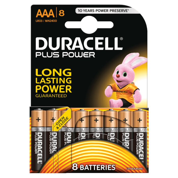 Duracell MN2400B8 household battery Single-use battery AAA Alkaline (MN2400B8)